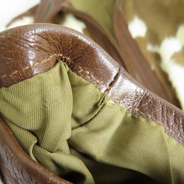 実際に弊社で買取させて頂いたTHE REAL McCOY’s/ザリアルマッコイズ JOE McCOY/ジョーマッコイ スポーツウエア STAMPEDE スタンピード レザー ジャケット34の画像 7枚目