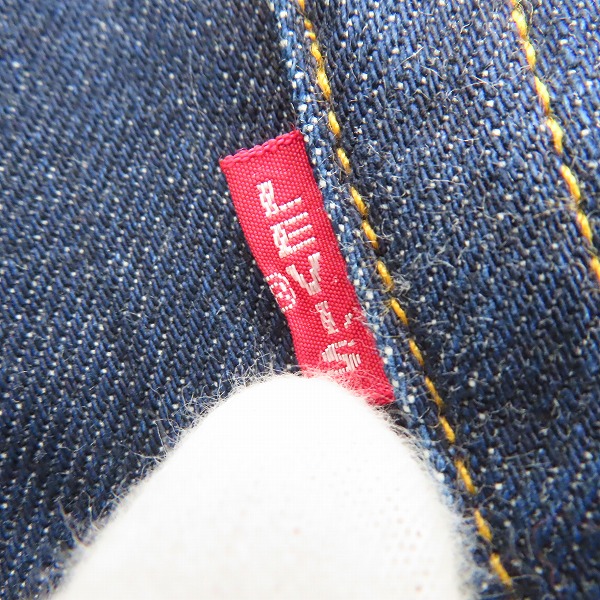 実際に弊社で買取させて頂いたLEVI'S/リーバイス LVC/ヴィンテージクロージング 1955モデル USA製 501XX デニムパンツ 50155-0116/W32L32の画像 3枚目