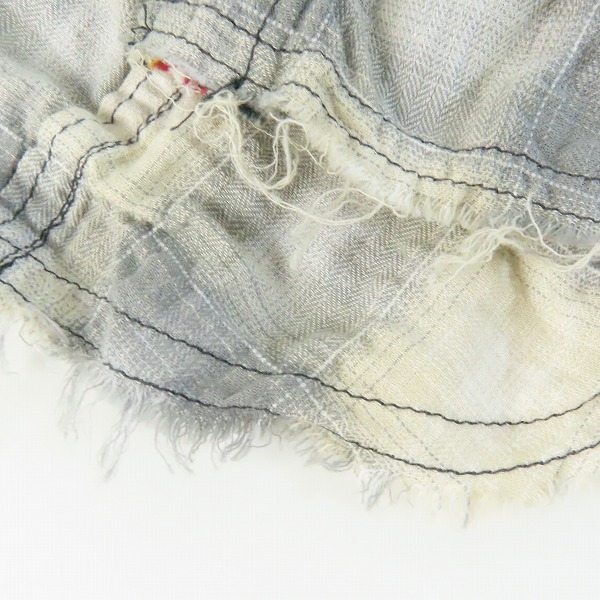 実際に弊社で買取させて頂いたL.G.B./ルグランブルー フーデッド チェック 長袖シャツ/パーカー Shirt-G/PK 9173/2の画像 6枚目