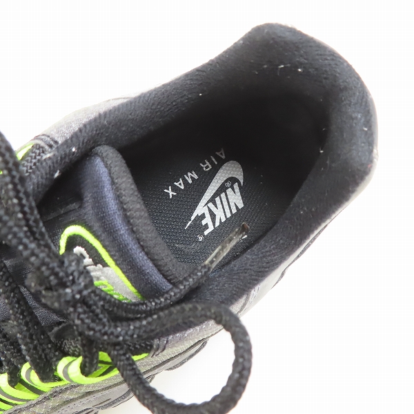 実際に弊社で買取させて頂いたNIKE/ナイキ AIR MAX 95 エアマックス KIM JONES BLACK/VOLTキムジョーンズ ブラック/ボルト DD1871-002/28.5の画像 4枚目