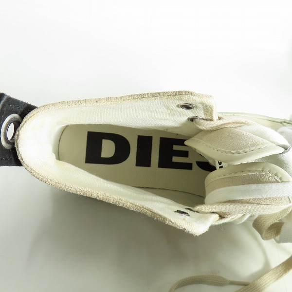 実際に弊社で買取させて頂いたDIESEL/ディーゼル S-ASTICO MC LOGO ハイカットスニーカー/28の画像 4枚目