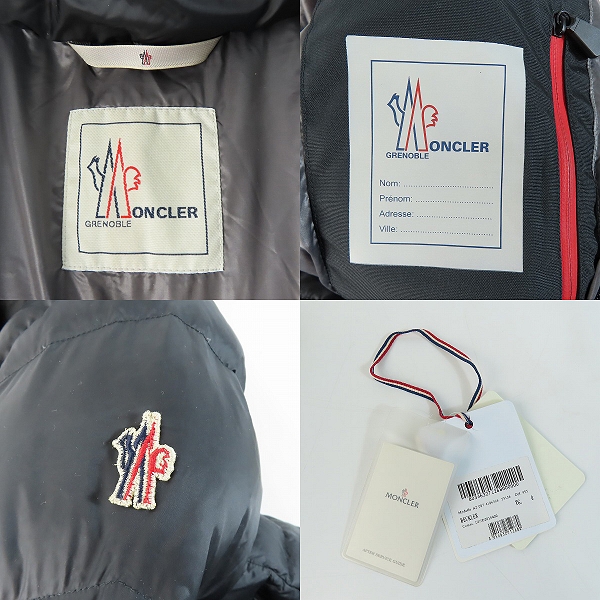 実際に弊社で買取させて頂いた【JPタグ】MONCLER GRENOBLE/モンクレール グルノーブル BECKLER ダウンジャケットA20974186305 53156/0の画像 4枚目