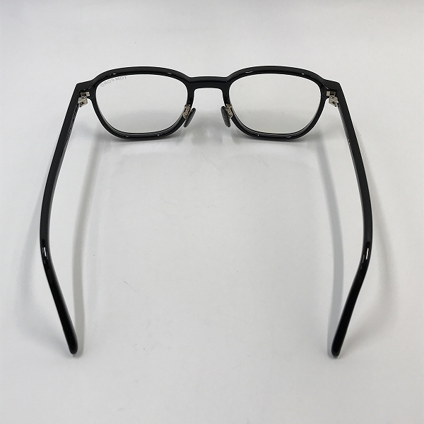 実際に弊社で買取させて頂いたTOM FORD/トムフォード スクエア型 眼鏡/メガネフレーム TF5855-D-B 001の画像 3枚目
