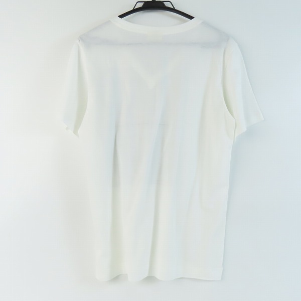 実際に弊社で買取させて頂いたDRIES VAN NOTEN/ドリスヴァンノッテン VネックプリントTシャツ/Sの画像 1枚目