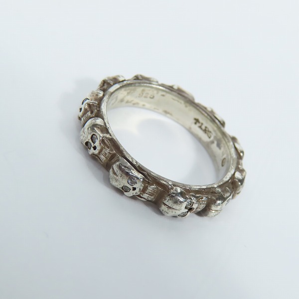 実際に弊社で買取させて頂いたLoree Rodkin/ローリーロドキン スカルバンド リング 21号