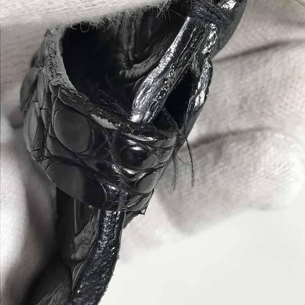 実際に弊社で買取させて頂いたBALMAIN/バルマン レザーベルトの画像 5枚目