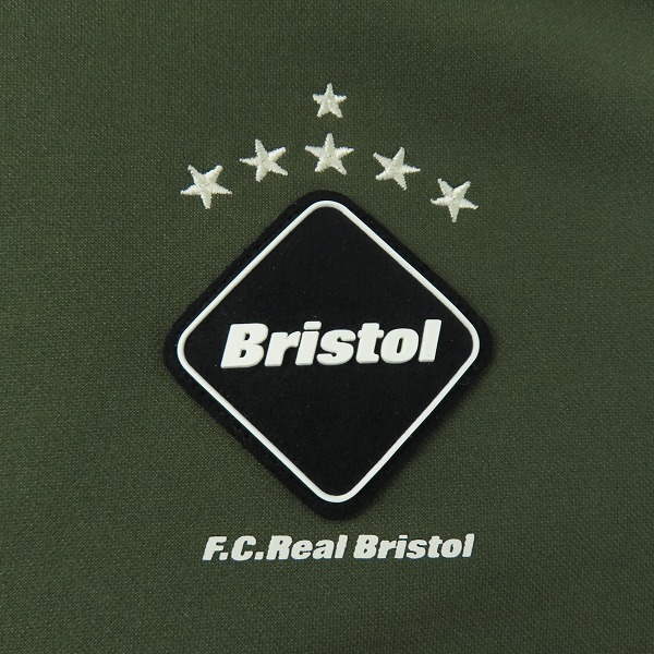 実際に弊社で買取させて頂いたF.C.Real Bristol/エフシーレアルブリストル PDK HALF ZIP フーディトップ FCRB-240003/Mの画像 5枚目