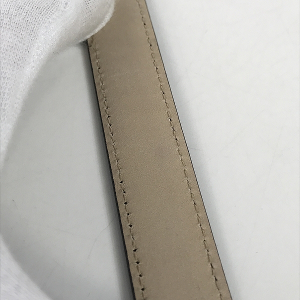 実際に弊社で買取させて頂いたBVLGARI/ブルガリ BBラウンドバックル レザーベルトの画像 6枚目