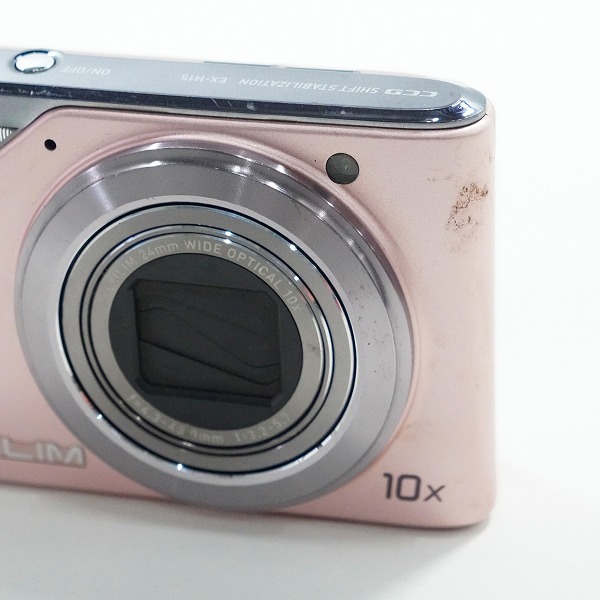 実際に弊社で買取させて頂いたCASIO/カシオ EXILIM EX-H15 コンパクトデジタルカメラ 動作未確認の画像 2枚目
