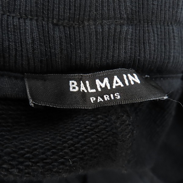 実際に弊社で買取させて頂いたBALMAIN/バルマン Embossed Sweatpants/スウェットパンツOB030BB35/Lの画像 4枚目