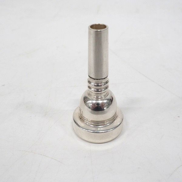 実際に弊社で買取させて頂いたS.E.Shires/S.E.シャイアーズ USA B3 コルネット用マウスピース シルバーの画像 3枚目