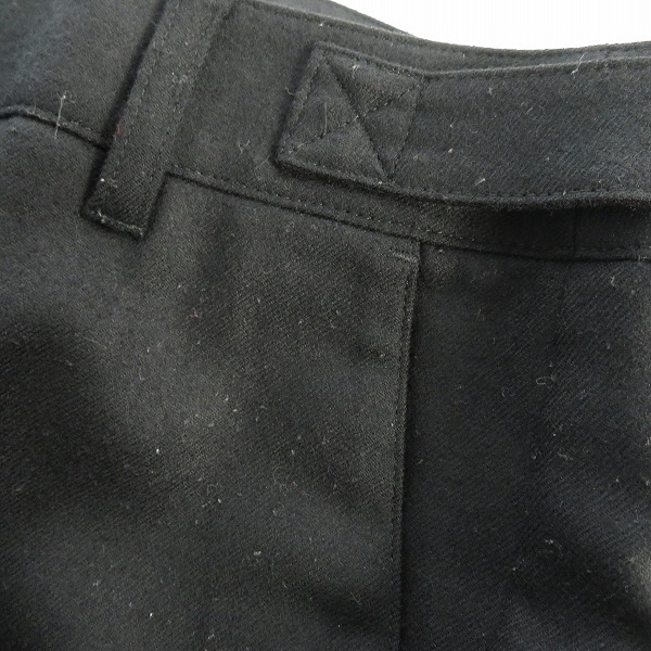 実際に弊社で買取させて頂いたBURBERRY LONDON/バーバリーロンドン ロゴ刺繍 ウールスラックス 38の画像 8枚目