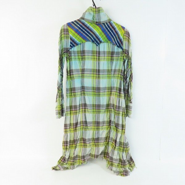 実際に弊社で買取させて頂いたL.G.B./ルグランブルー スナップボタン チェックシャツ Shirt-G /DRESS 4823KOD/1の画像 1枚目