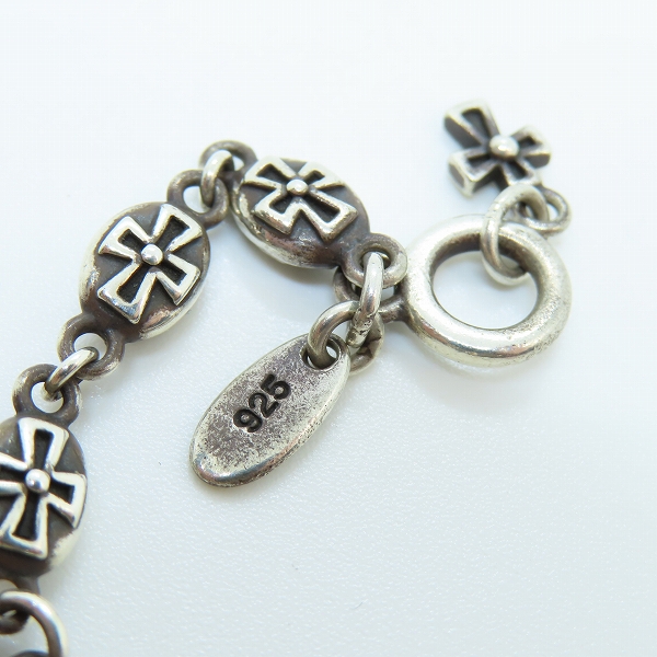 実際に弊社で買取させて頂いた【ギャラ付】Justin Davis/ジャスティンデイビス ヘビークロスチェーン SNJ121 50cmの画像 3枚目