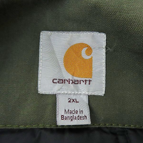 実際に弊社で買取させて頂いたCarhartt/カーハート QUICK DUCK/クイックダック ワークジャケット 2XLの画像 2枚目