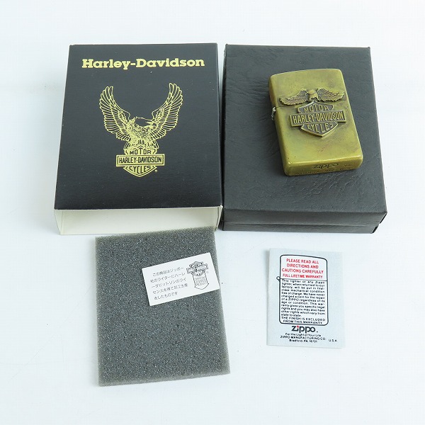 実際に弊社で買取させて頂いたZIPPO/ジッポー  MOTOR HARLEY-DAVIDSON CYCLES 1992年製の画像 6枚目