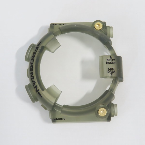 実際に弊社で買取させて頂いたG-SHOCK/Gショック FROGMAN/フロッグマン DW-8200用 ベルト/ベゼル セットの画像 1枚目