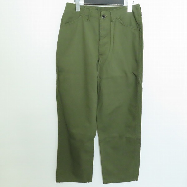 実際に弊社で買取させて頂いたTHE REAL McCOY'S/リアルマッコイズ コットン ボタンフライ パンツ 30