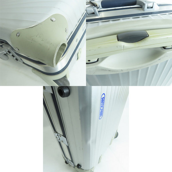 実際に弊社で買取させて頂いたRIMOWA/リモワ SilverIntegral/シルバーインテグラル 2輪キャリーケース/925.52の画像 9枚目