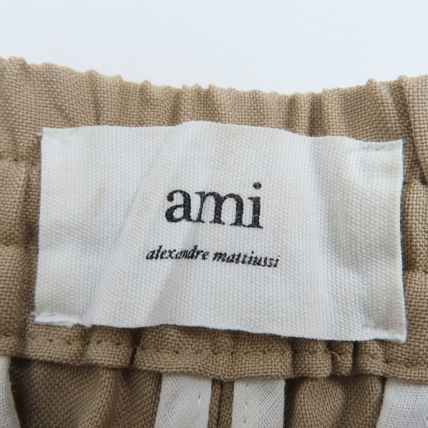 実際に弊社で買取させて頂いたami alexandre mattiussi/アミ アレクサンドルマテュッシ  21SS イージーパンツ E21HT206 279/38の画像 2枚目