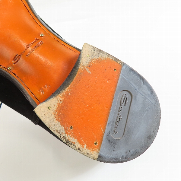 実際に弊社で買取させて頂いたSantoni/サントーニ 15004 ストレートチップ レザーシューズ/7.5の画像 7枚目