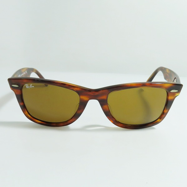 実際に弊社で買取させて頂いたRay-Ban/レイバン WAYFARER ウェイファーラー サングラス RB2140-F 954の画像 1枚目