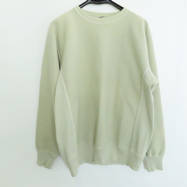 実際に弊社で買取させて頂いたAURALEE/オーラリー SUPER MILLED SWEAT スウェット A9AP02SM/5