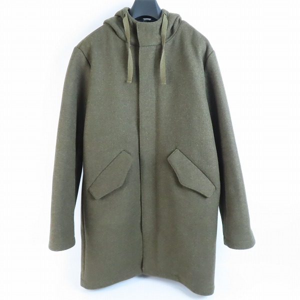 実際に弊社で買取させて頂いたA.P.C./アーペーセー 比翼 ステンカラーコート 24206-1-34901/S