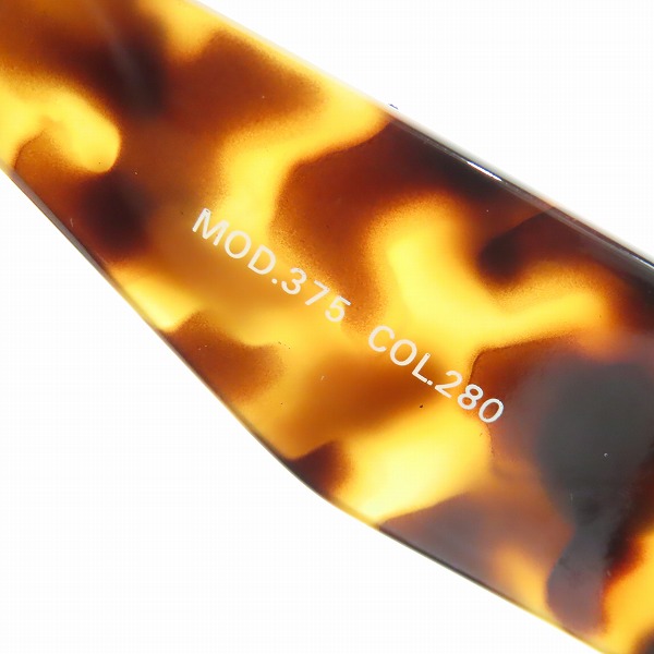 実際に弊社で買取させて頂いたGIANNI VERSACE/ジャンニヴェルサーチ サングラス MOD.375 COL.280の画像 7枚目