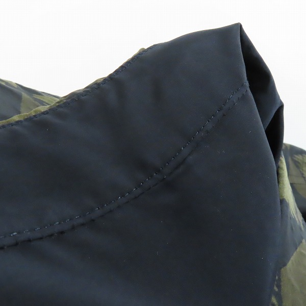 実際に弊社で買取させて頂いたDRIES VAN NOTEN/ドリスヴァンノッテン ステンカラー リバーシブル 1157-343-0386/46の画像 7枚目