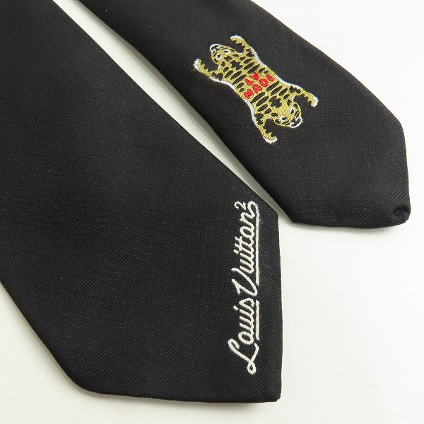 実際に弊社で買取させて頂いたLOUIS VUITTON/ルイヴィトン LVタイガー ネクタイの画像 2枚目