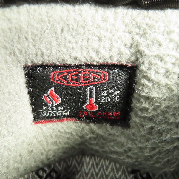 実際に弊社で買取させて頂いたKEEN/キーン  ウィンターブーツ ウォータープルーフタイプ 1025476 /30の画像 5枚目