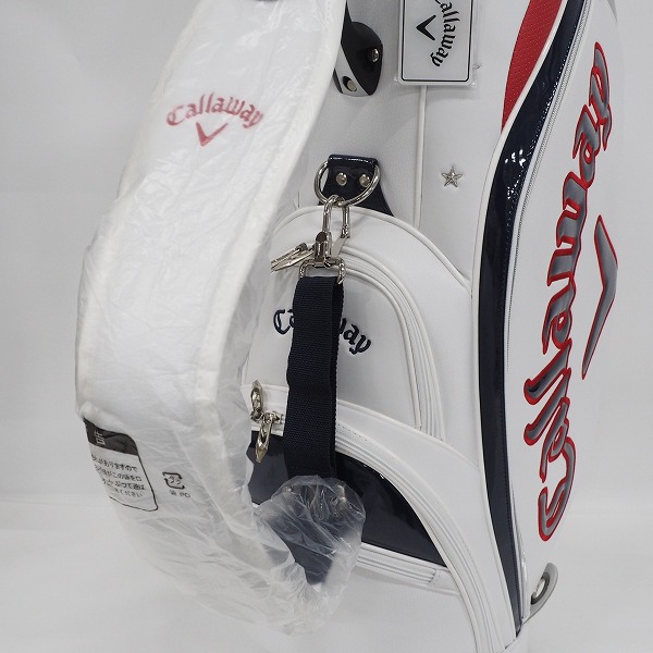 実際に弊社で買取させて頂いた【未使用】Callaway/キャロウェイ Alfa Romeo 5122465 EXIA 22 JM 9.5型 4分割キャディバッグの画像 6枚目