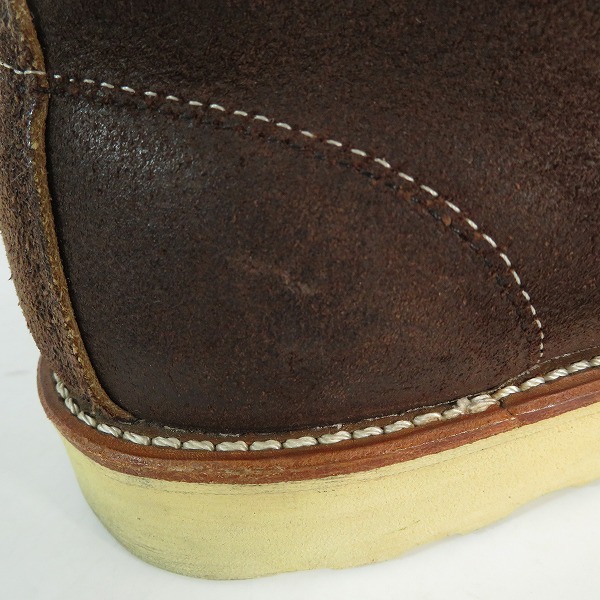 実際に弊社で買取させて頂いたREDWING/レッドウィング クラシックワーク 6インチ モックトゥ ブーツ 8878/US7の画像 7枚目