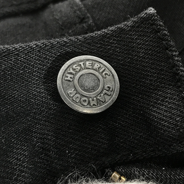 実際に弊社で買取させて頂いたHYSTERIC GLAMOUR×野口強/ヒステリックグラマー×ノグチツヨシ スキニーデニムパンツ USED加工 0243AP13/31の画像 7枚目