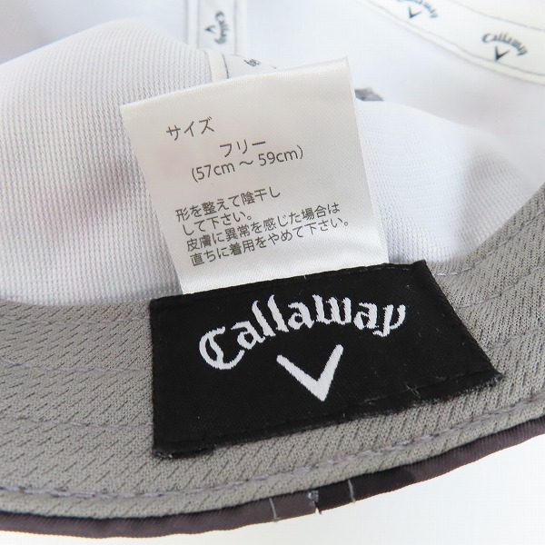 実際に弊社で買取させて頂いたPEARLY GATES/パーリーゲイツ Callaway/キャロウェイ キャップ 3点セットの画像 6枚目