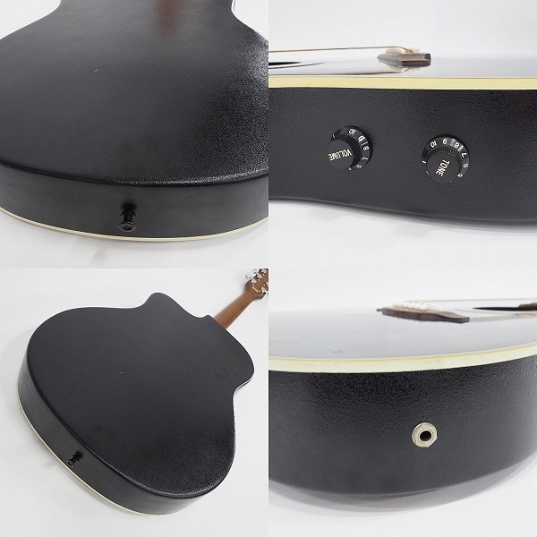 実際に弊社で買取させて頂いた★Aria/アリア AMB-35 BLS エレアコ/アコースティックギター/アコギ ソフトケース付の画像 7枚目