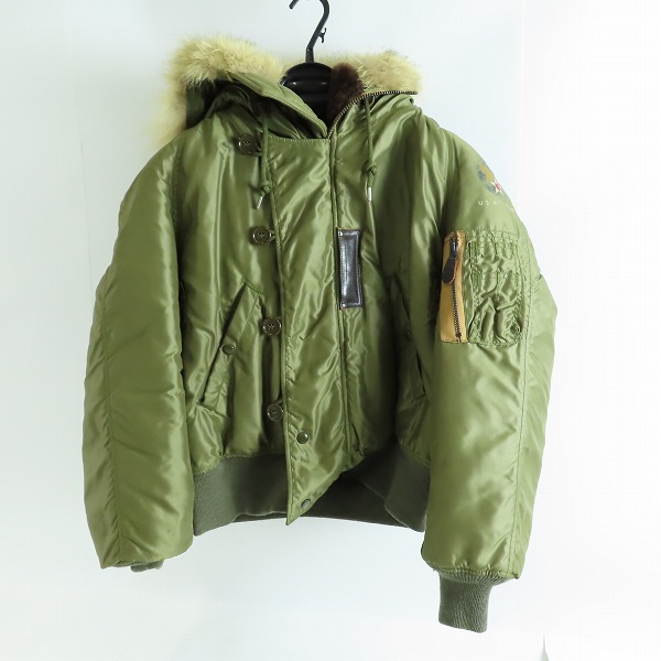 実際に弊社で買取させて頂いたTHE REAL McCOY’s/ザリアルマッコイズ AF-33-(038)7385 SIGMUND EISNER CO. 実名復刻 N-2/XS