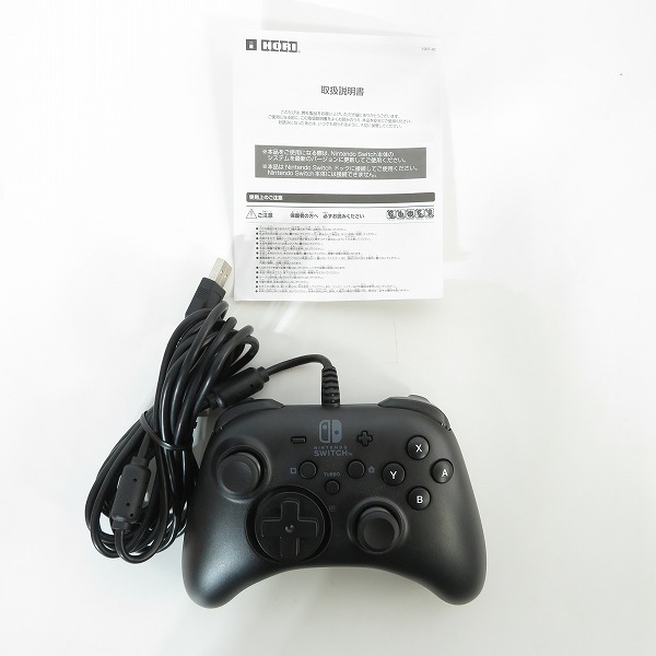 実際に弊社で買取させて頂いたHORI/ホリ ホリパッド for Nintendo Switch 有線 ニンテンドースイッチ コントローラー NSW-001/NSW-156 2点セットの画像 2枚目