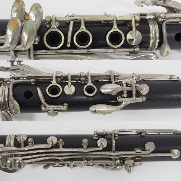 実際に弊社で買取させて頂いた【使用感有り】BUFFET CRAMPON/ビュッフェ・クランポン 型番刻印なし クラリネット ハードケース付の画像 4枚目