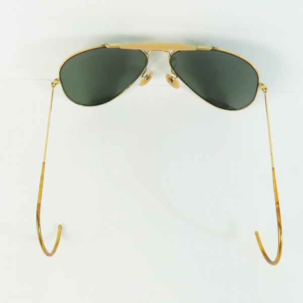 実際に弊社で買取させて頂いたRay-Ban/レイバン B&L/ボシュロム社製 ティアドロップ型 アイウェア/サングラス ゴールドの画像 3枚目