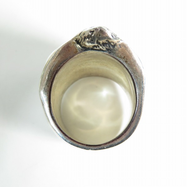 実際に弊社で買取させて頂いたSTARLINGEAR/スターリンギア パンチャー デビル スカルリング 24.5-27号の画像 5枚目