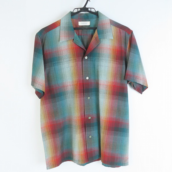 実際に弊社で買取させて頂いたRADIALL/ラディアル 18SS オンブレ チェックシャツ RAD-18SS-SH004/M
