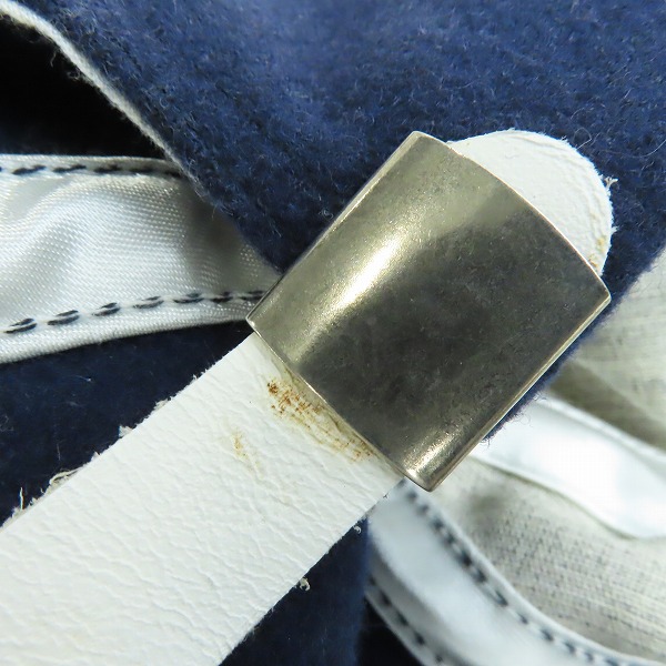 実際に弊社で買取させて頂いたCA4LA/カシラ NY ウール 6パネル キャップの画像 9枚目