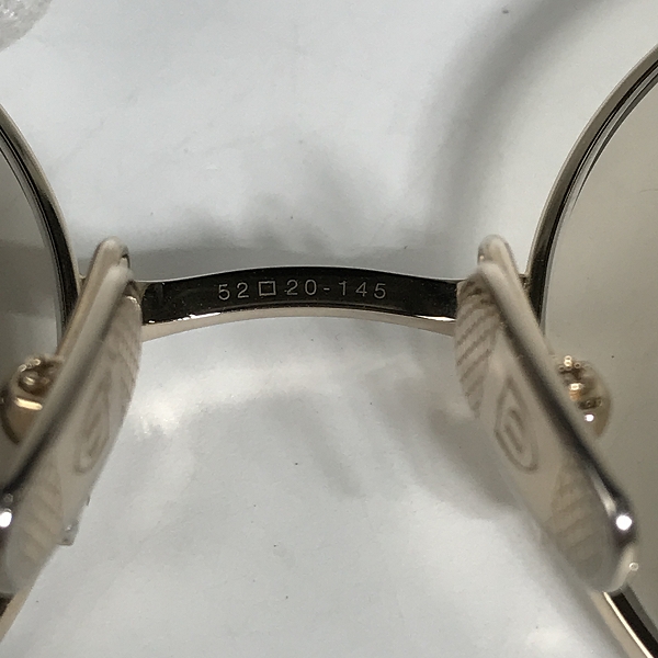実際に弊社で買取させて頂いたDITA/ディータ BELIEVER/ビリーバー アイウェア/メガネフレーム DTX506-52-01 GOLDの画像 8枚目
