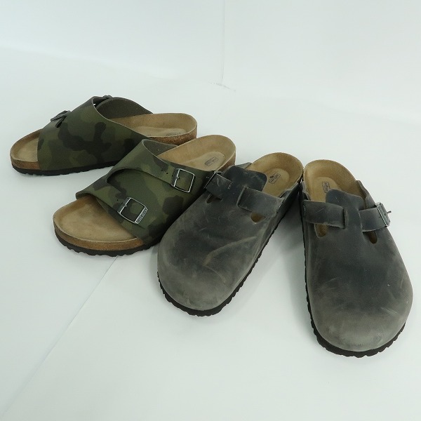 実際に弊社で買取させて頂いたBIRKENSTOCK/ビルケンシュトック サンダル 2点セット
