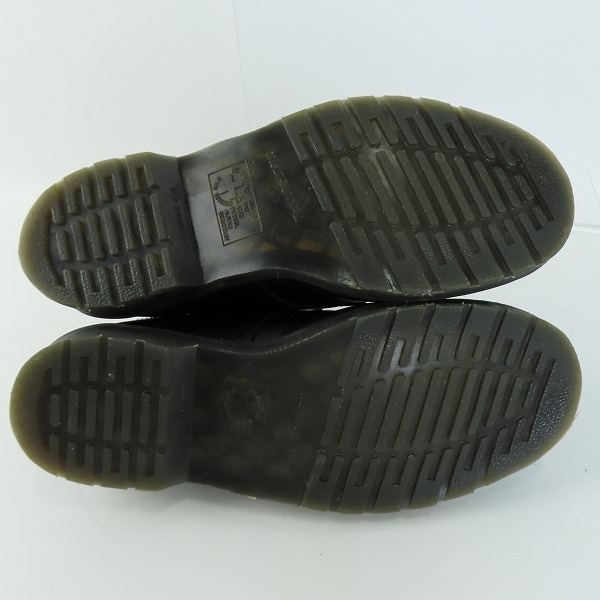 実際に弊社で買取させて頂いたDr.Martens×SEX PISTOLS STEEL/ドクターマーチン×セックスピストルズ  TOE 3EYE SHOE/ 3ホール シューズ 1925 SXP/UK9の画像 2枚目