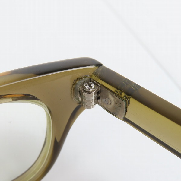 実際に弊社で買取させて頂いた泰八郎謹製×POKER FACE/タイハチロウキンセイ×ポーカーフェイス メガネ/眼鏡フレームの画像 5枚目