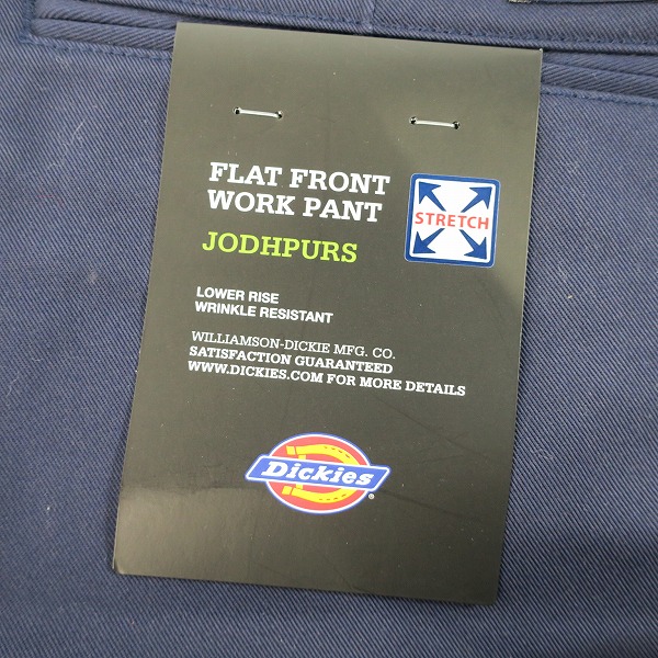 実際に弊社で買取させて頂いた【未使用】Dickies/ディッキーズ TCストレッチ テーパード ジョッパーズパンツ 161m40wd01/28の画像 5枚目