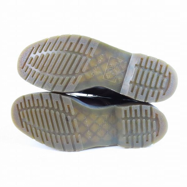実際に弊社で買取させて頂いたDr.martens/ドクターマーチン LANGSTON/ラングストン エナメル 8ホール ブーツ/UK10の画像 2枚目